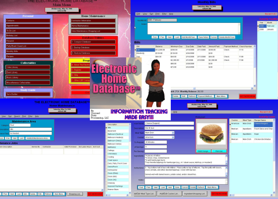 Screenshot for CoronelDP's Home Database 2010.12